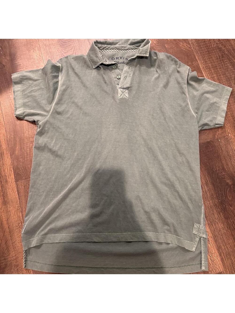 Orvis Surf Washed Cotton Polo Shirt
